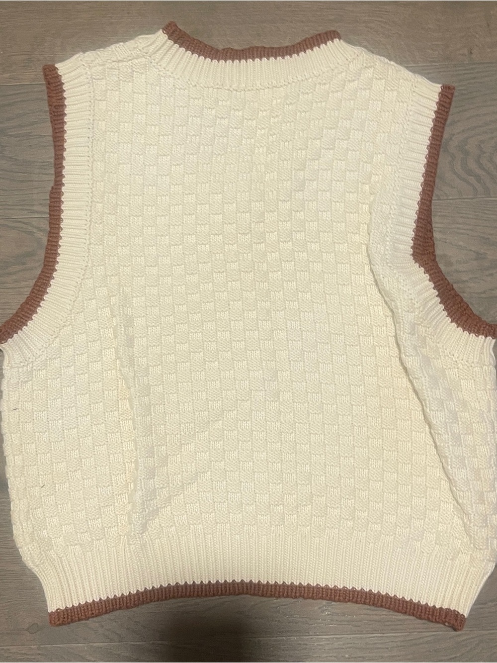 Demy by Demylee cream sweater vest - Picture 3 of 3